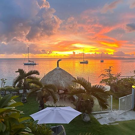 Meri Lodge Huahine Fare Buitenkant foto