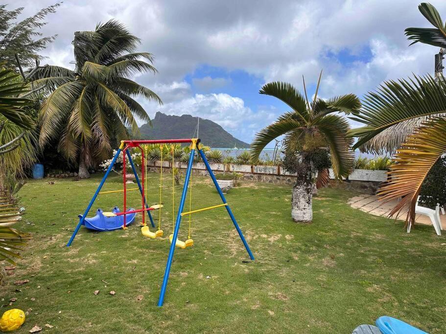 Meri Lodge Huahine Fare Buitenkant foto